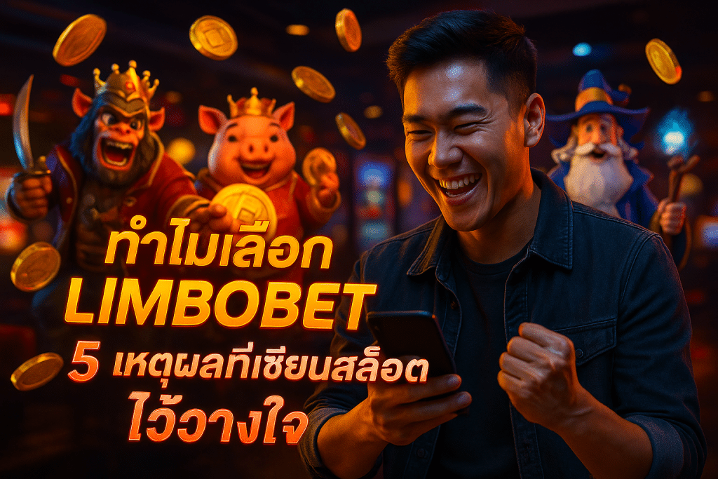 ทำไมเลือก LIMBOBET: 5 เหตุผลที่เซียนสล็อตไว้วางใจ
