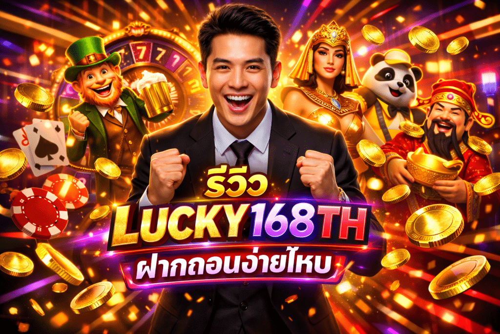 รีวิว LUCKY168TH ฝากถอนง่ายไหม