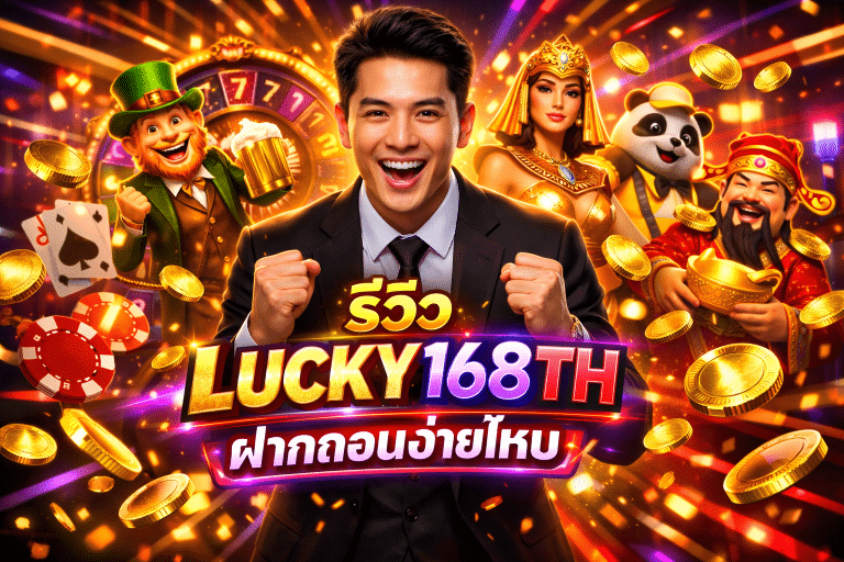 รีวิว LUCKY168TH ฝากถอนง่ายไหม
