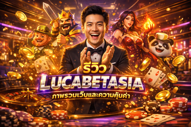 รีวิว LUCABETASIA ภาพรวมเว็บและความคุ้มค่า