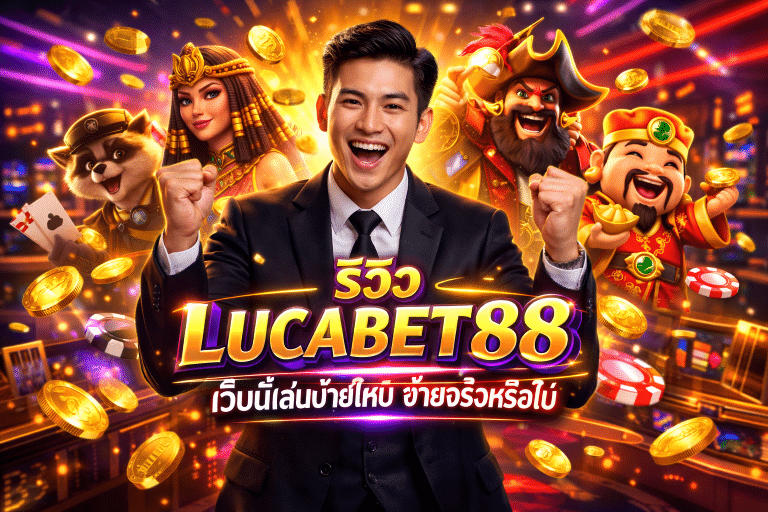รีวิว LUCABET88 เว็บนี้เล่นง่ายไหม จ่ายจริงหรือไม่