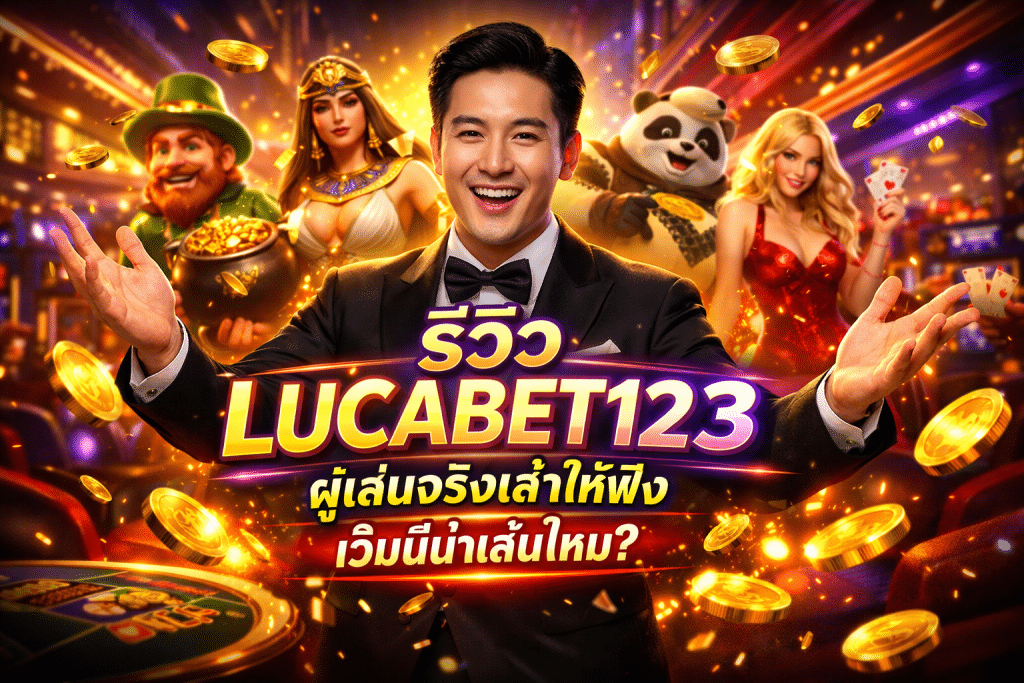 รีวิว LUCABET123 ผู้เล่นจริงเล่าให้ฟัง เว็บนี้น่าเล่นไหม